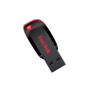 SanDisk Cruzer Blade USB 2.0 Flash Drive - 64GB