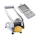 Potato Chipper French Fry Cutter Stainless Steel Potato Slicer Cucumber Cutting Machine Vegetables Carrot Potato Chopper Cutter