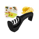 Kitchen Knife Sharpener - 3-Stage Knife Sharpening Tool Helps Repair, Restore And Polish Blades