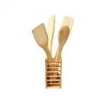 Wooden Spoons Set And Mortar & Pestle