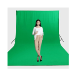 Green Screen Backdrop Camera Background (10'' X 10'')