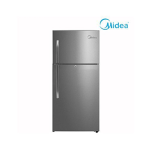 Midea 371 Liters Double Door Refrigerator - HD 520 FW INOX