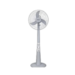 Century 18" 3 Blade  Rechargeable Fan + Remote+LED Light