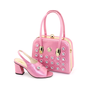 Women Luxury Matching Shoes and Bag Set