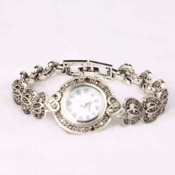 Women's Crystal Heart Bracelet Wrist Watches