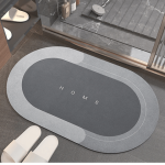 Oval Bath Mat-Home