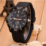 Fashion Luxury Male Chronograph Sport Men Wrist Watch - wht