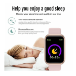 Y68 Bluetooth D20 Heart Rate Android Smart Wristwatch