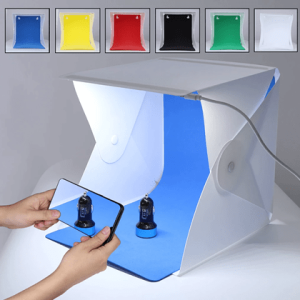 Mini Foldable Photobox Lightbox LED Photography Tent