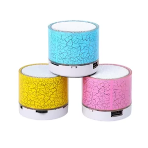 Bluetooth LED Handsfree Portable Speaker with TF Card