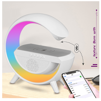 Bluetooth LED Wireless Charging Speaker BT2301 Bluetooth Speaker Wirel