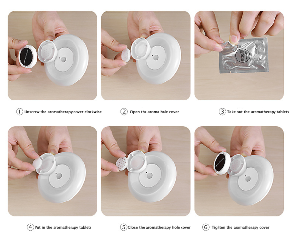 Motion Sensor Rechargeable Smart Light - New Aromatherapy
