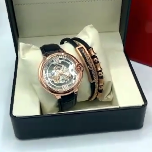 Men Cartier Wristwatch Set