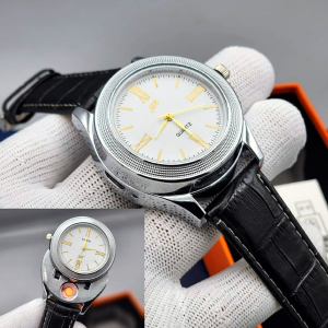 Handful Design Wristwatch with Inbuilt Lighter