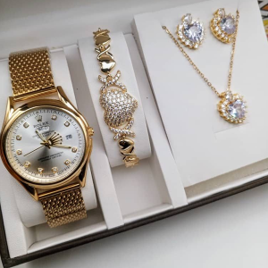 Women Rolex Wristwatch Set