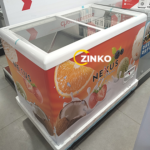 Nexus 400L Showcase Chest Freezer for Business