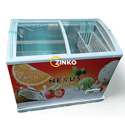 Nexus NX226Q-TF chest freezer Nexus NX226Q-TF Glass Top Display Freezer