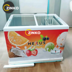 ice cream display freezer